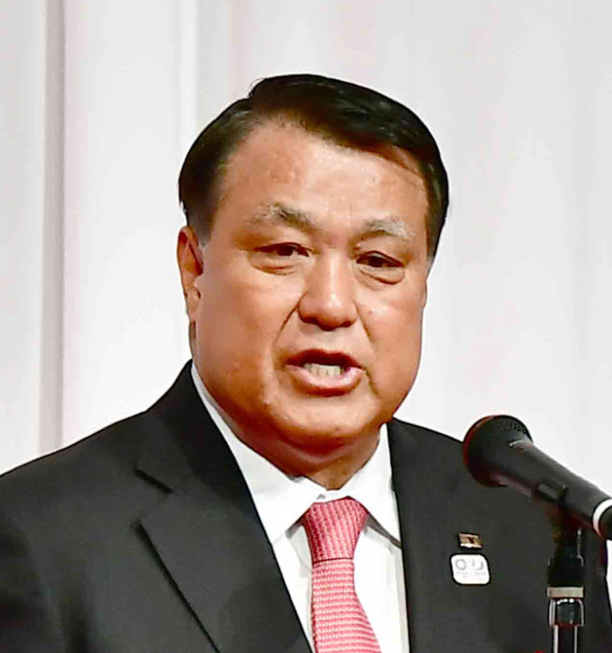 田嶋幸三会長（2019年11月4日撮影）