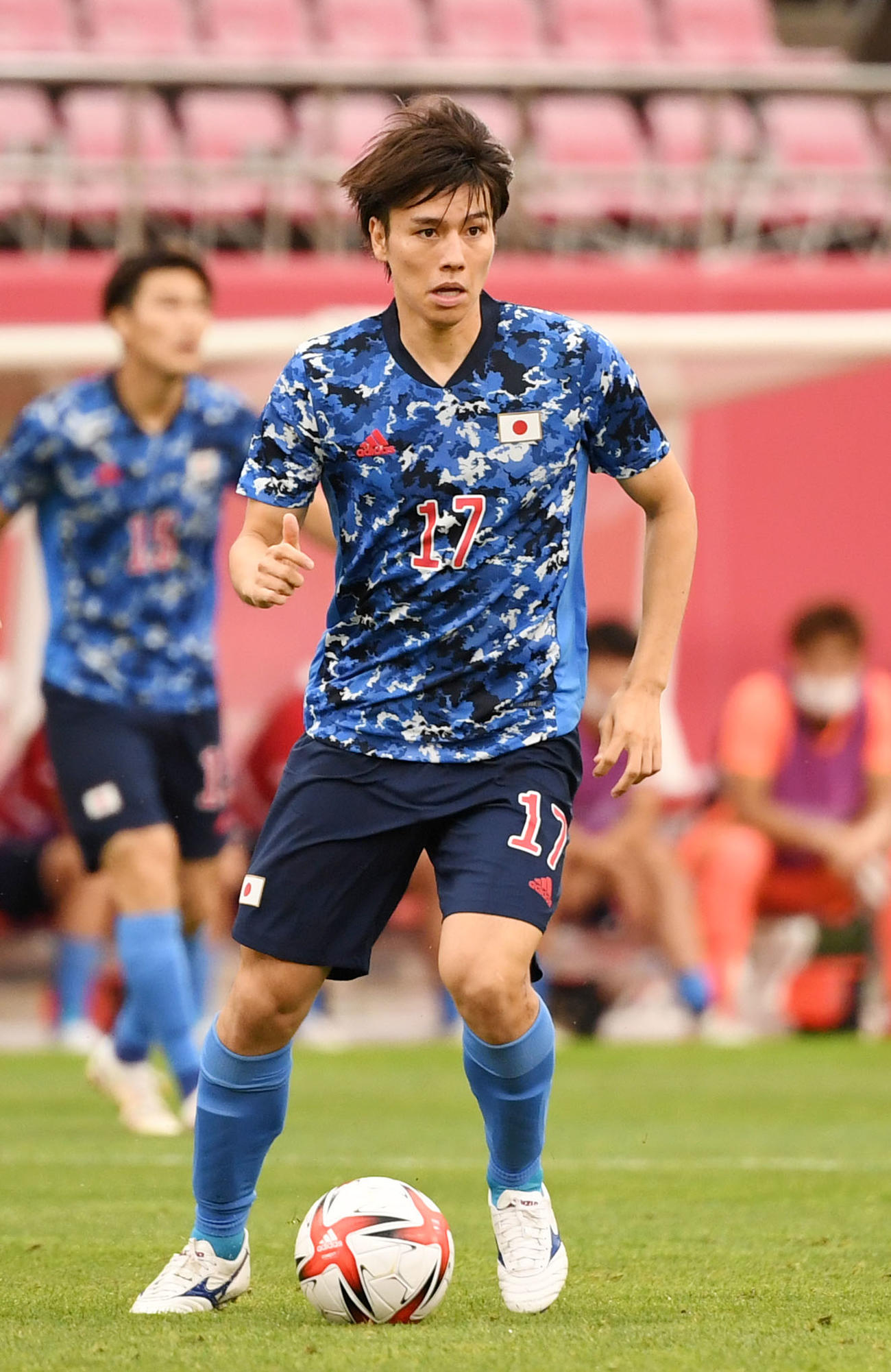 田中碧（2021年7月31日撮影）