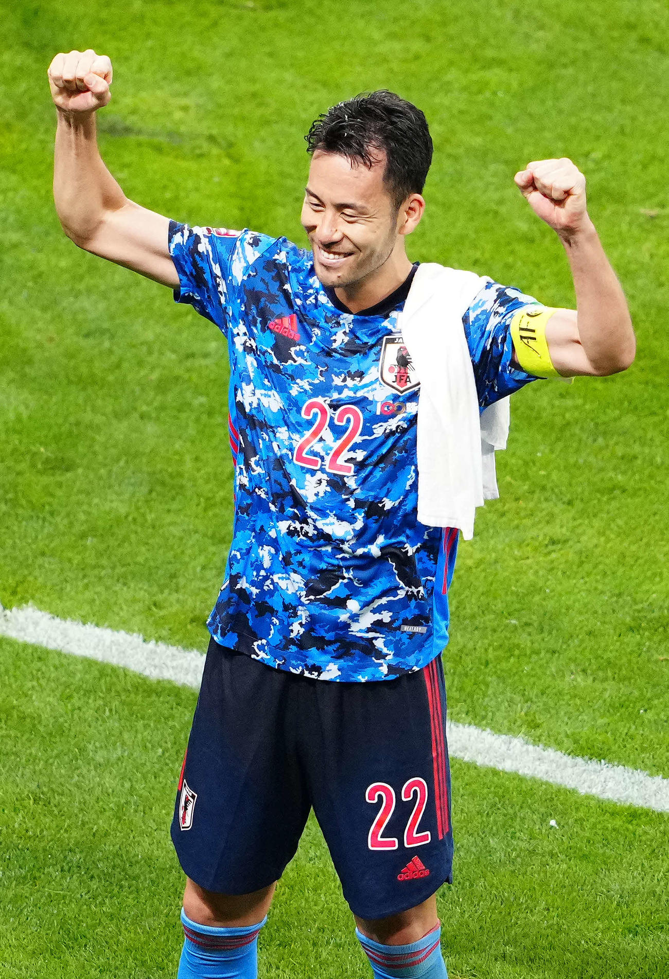 吉田麻也（2021年10月12日撮影）