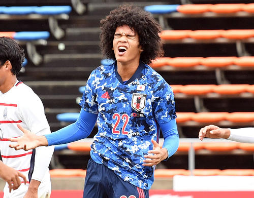 18歳松木玖生が先制弾 ｕ23アジア杯予選で日本４発大勝 速報詳細 日本代表ライブ速報写真ニュース 日刊スポーツ