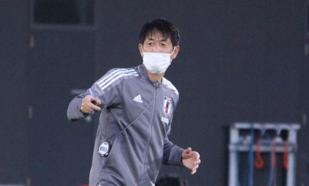 なでしこジャパン池田監督（2021年10月18日撮影）