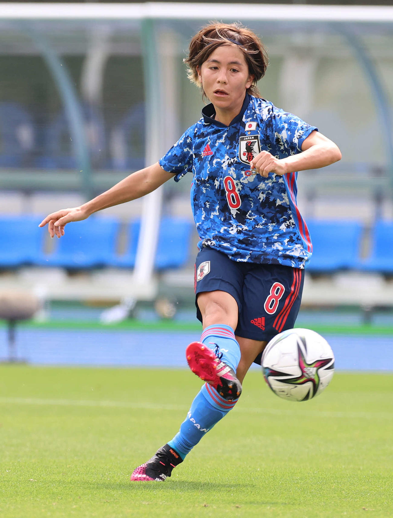 岩渕真奈（2021年6月13日撮影）