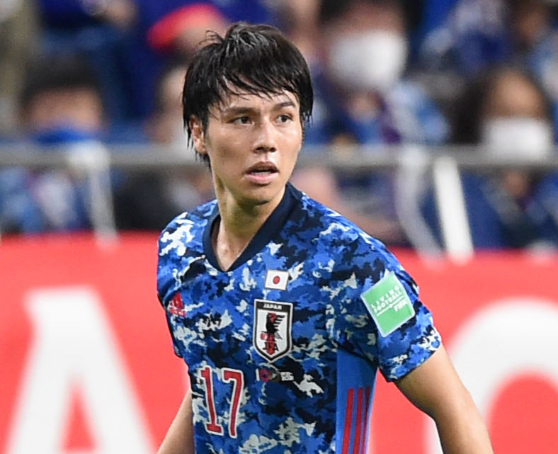 田中碧（2021年10月12日撮影）