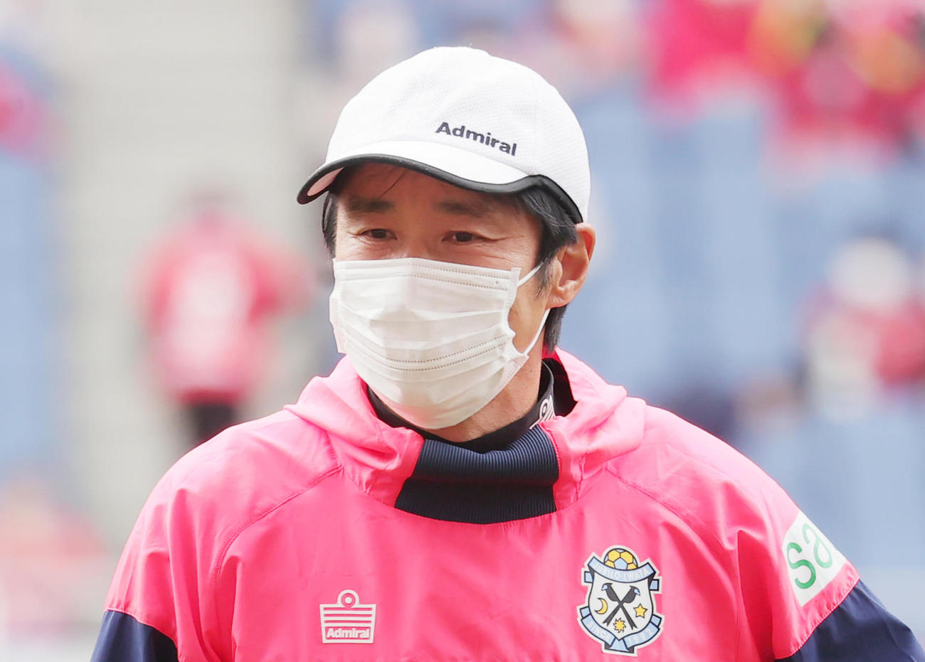 磐田中山雅史コーチ（2022年3月撮影）