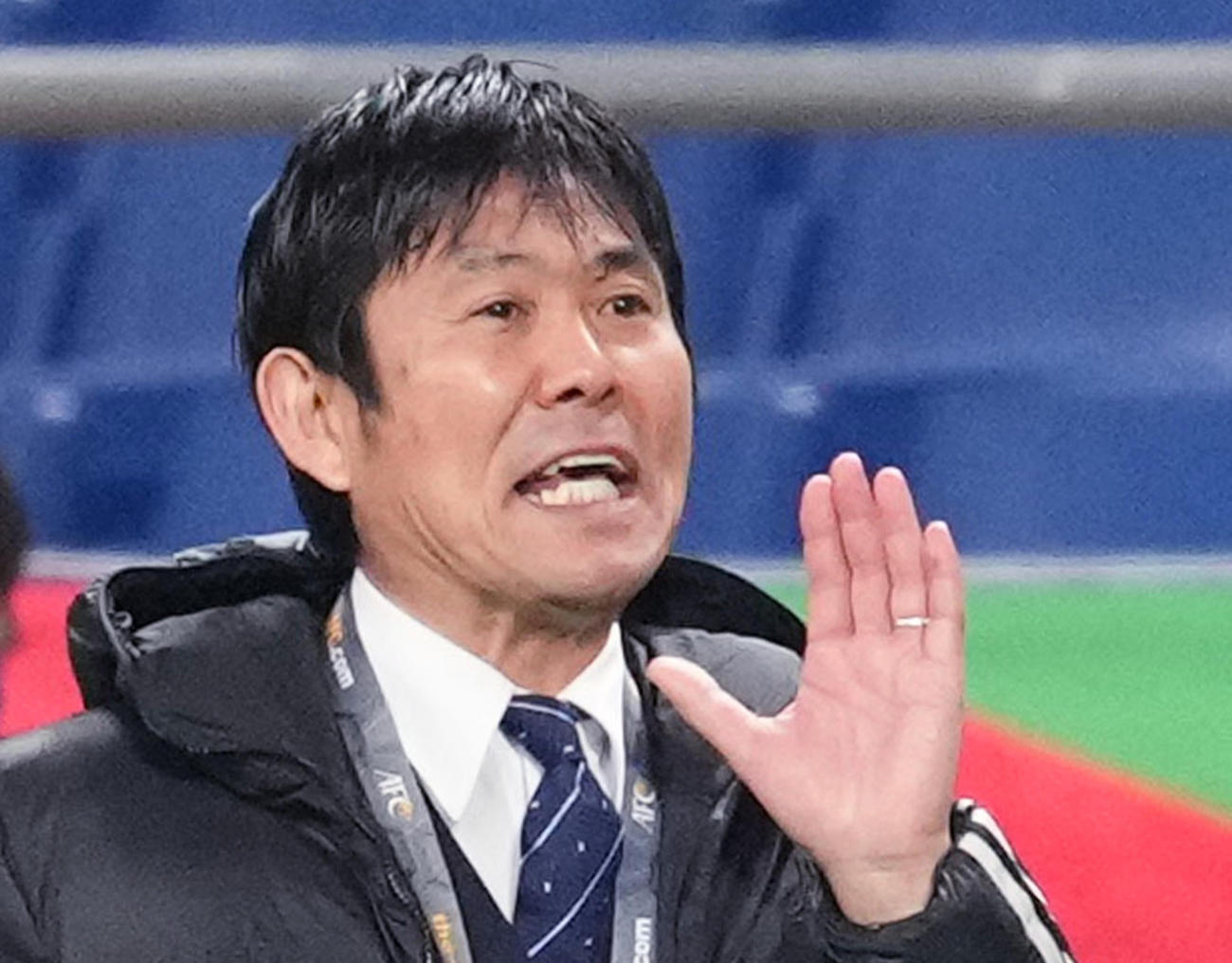 森保一監督（2022年4月4日撮影）