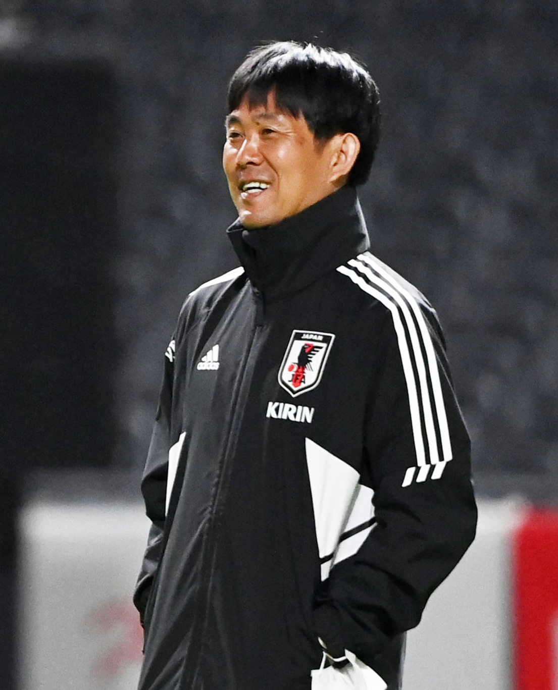 森保監督（22年6月1日撮影）