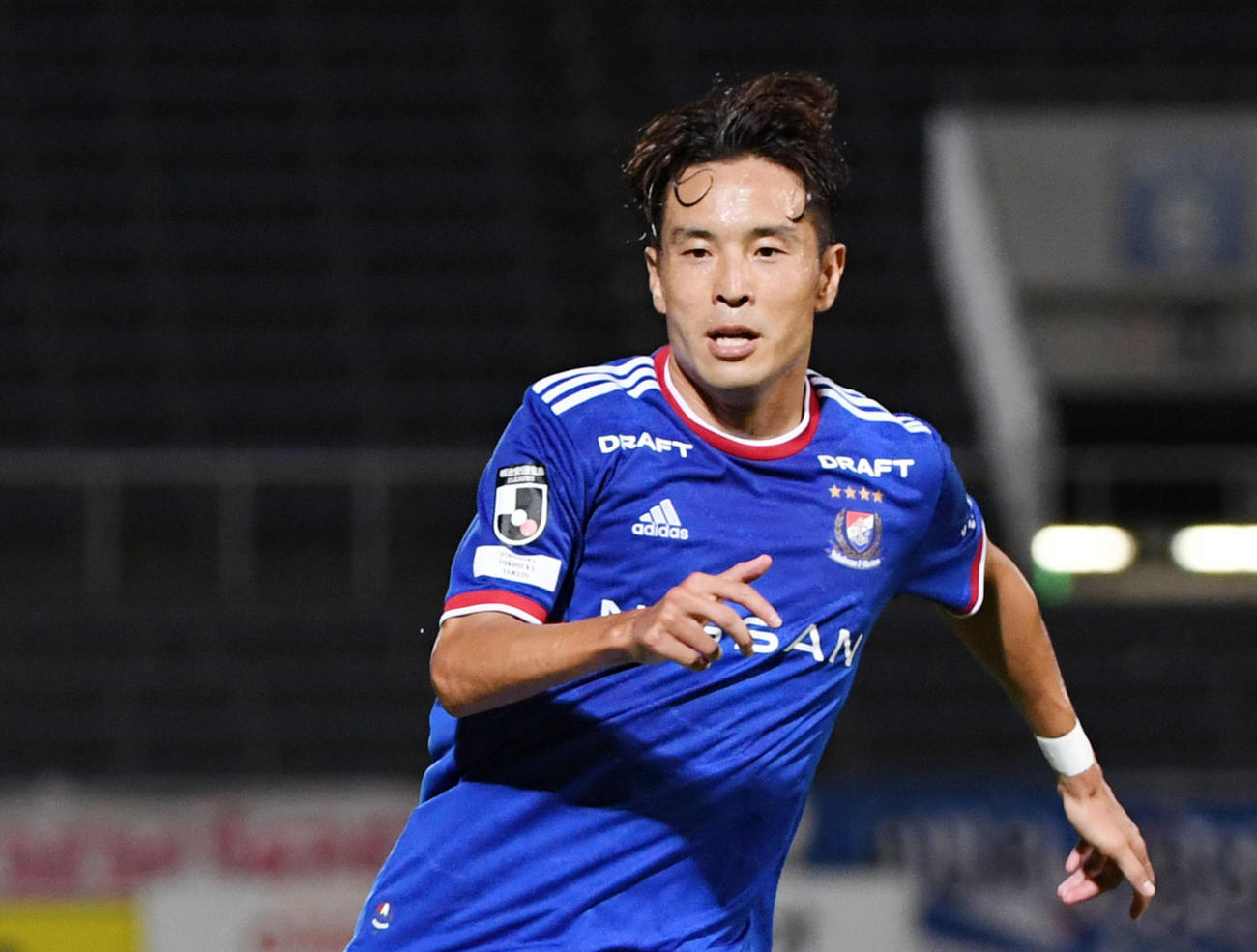 横浜MF水沼宏太（2021年8月21日撮影）