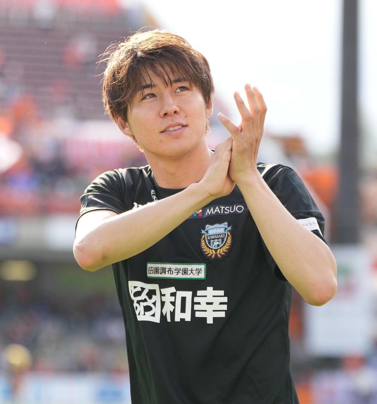 川崎F脇坂泰斗（2022年5月7日撮影）