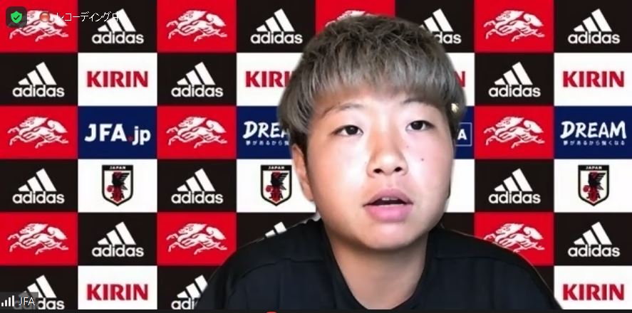 U－20女子W杯に向けて意気込みを語ったDF西野