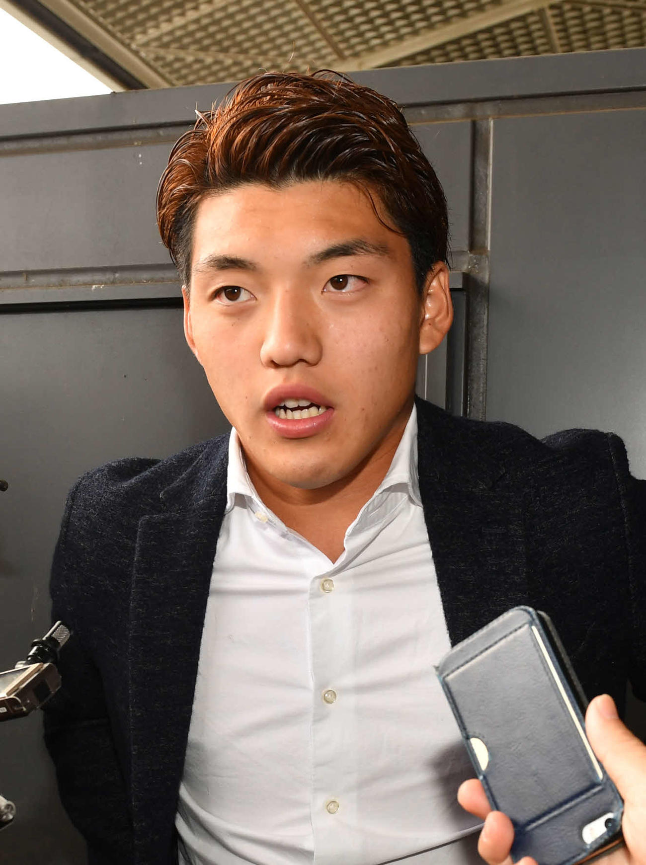 堂安律（18年10月撮影）