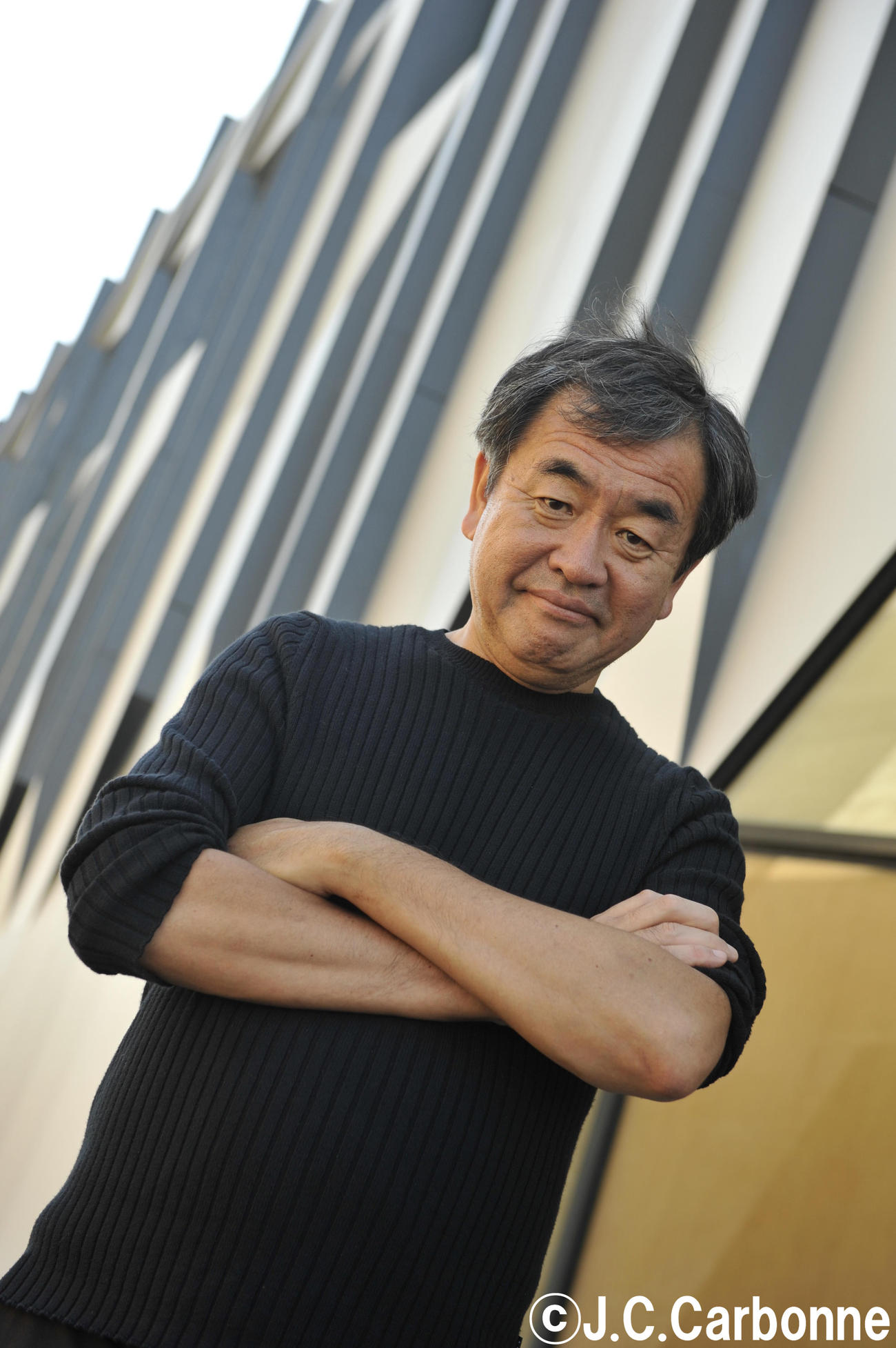建築家で東京大学特別教授・名誉教授の隈研吾氏（C）J.C.Carbonne