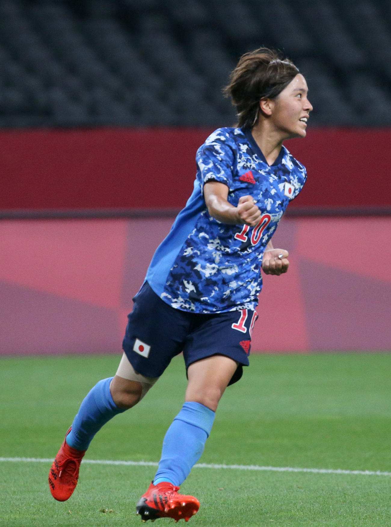 岩渕真奈（2021年7月21日撮影）