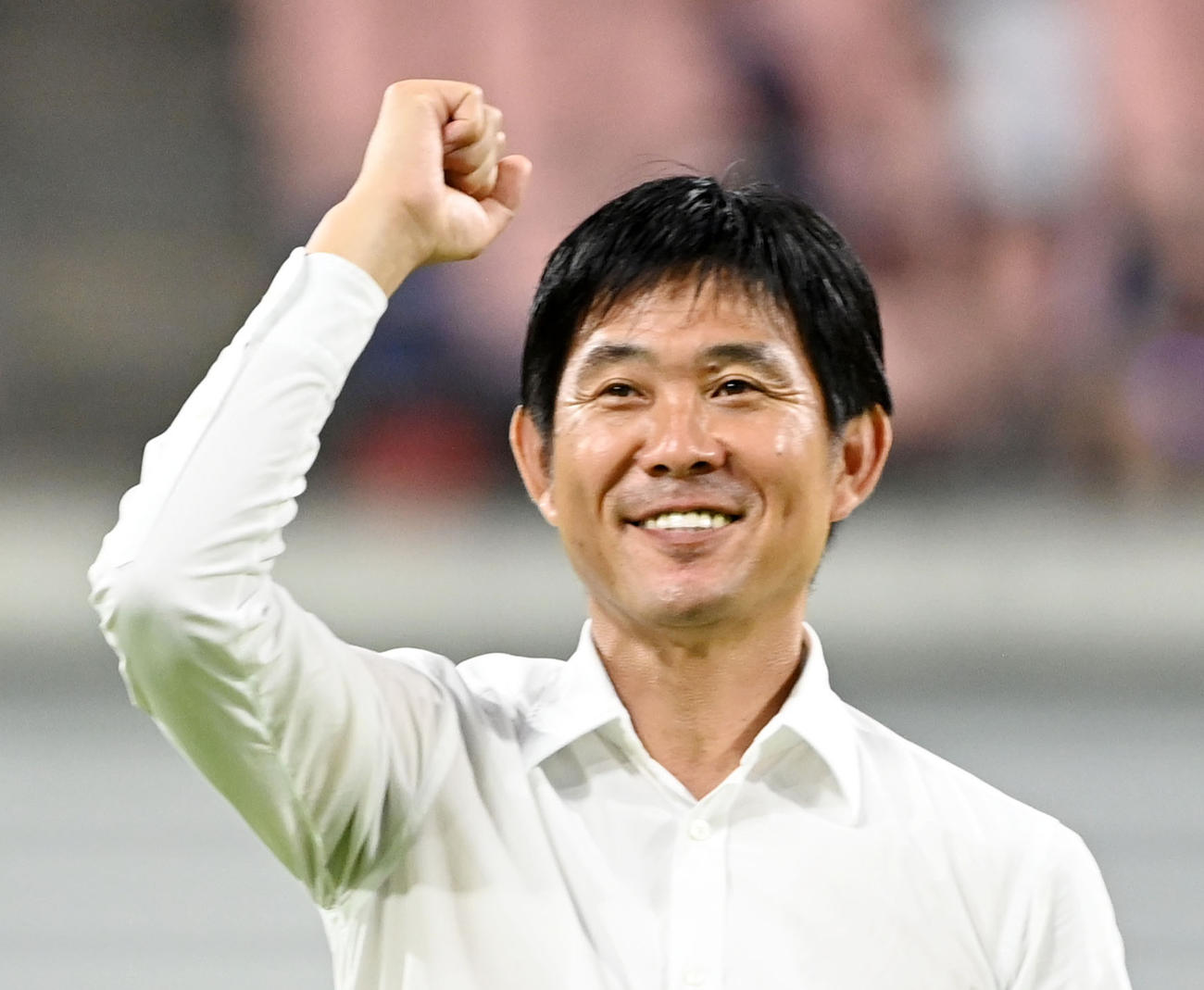 森保一監督（2022年7月27日撮影）