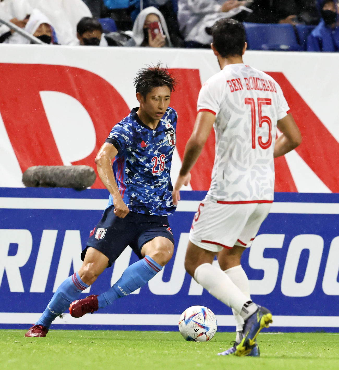 カタールW杯メンバーに選出された伊藤洋輝（2022年6月14日撮影）