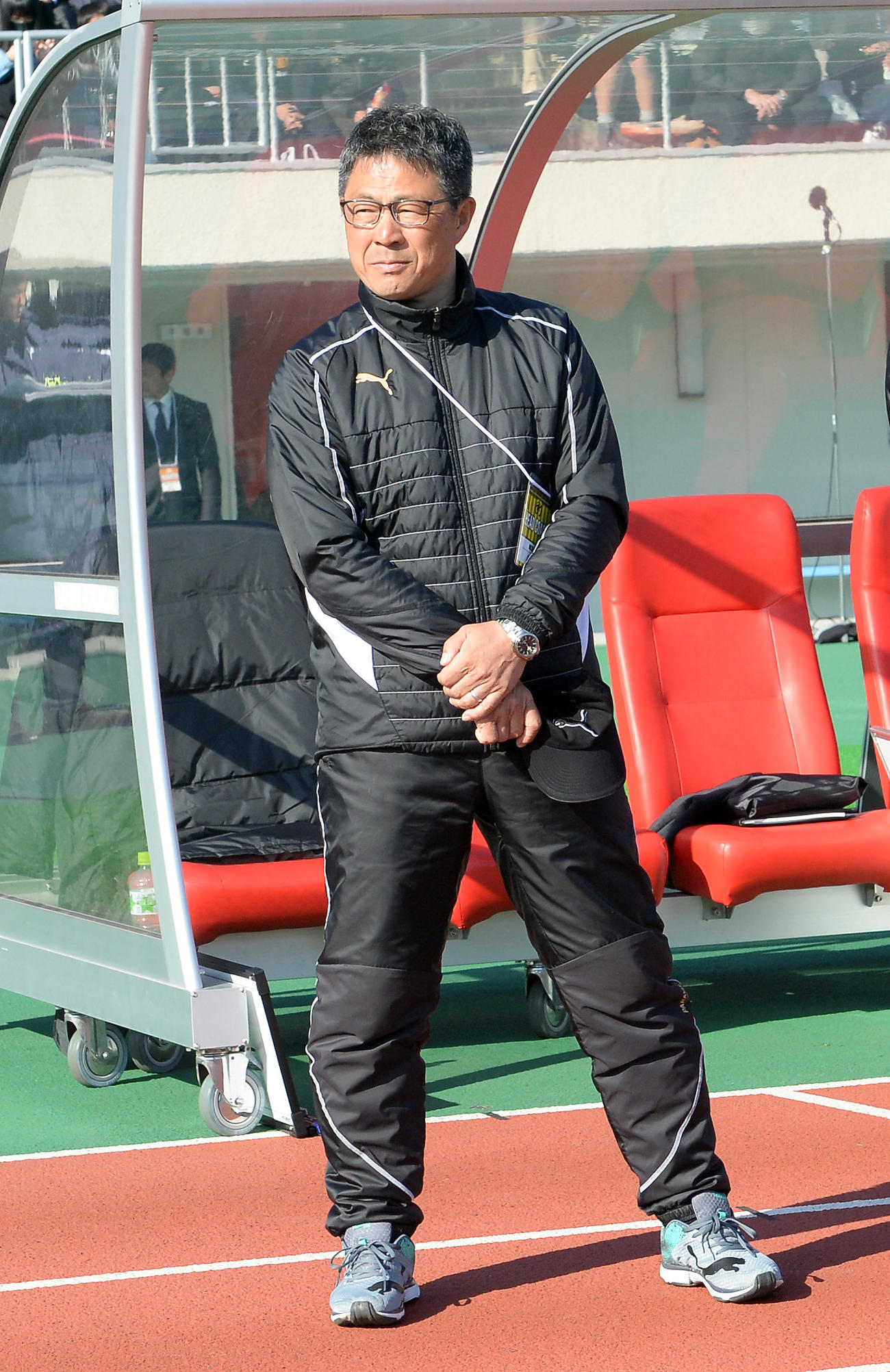履正社・平野直樹監督＝2015年1月5日