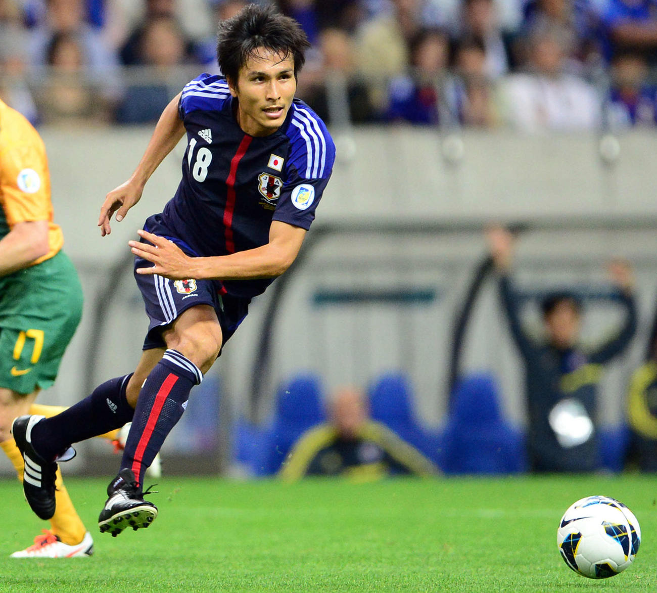 元日本代表FW前田遼一（13年6月4日撮影）