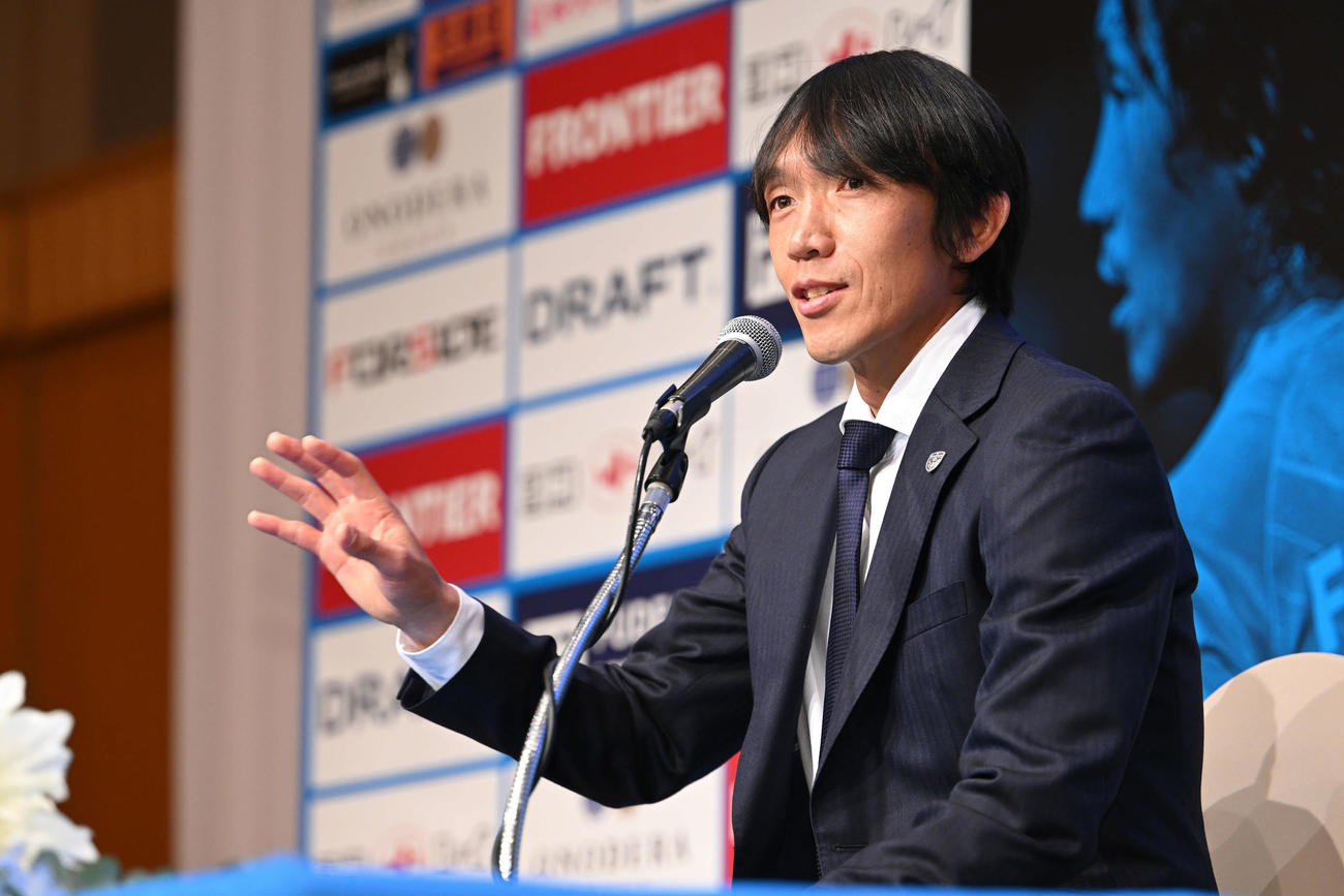 中村俊輔氏（2022年11月10日撮影）