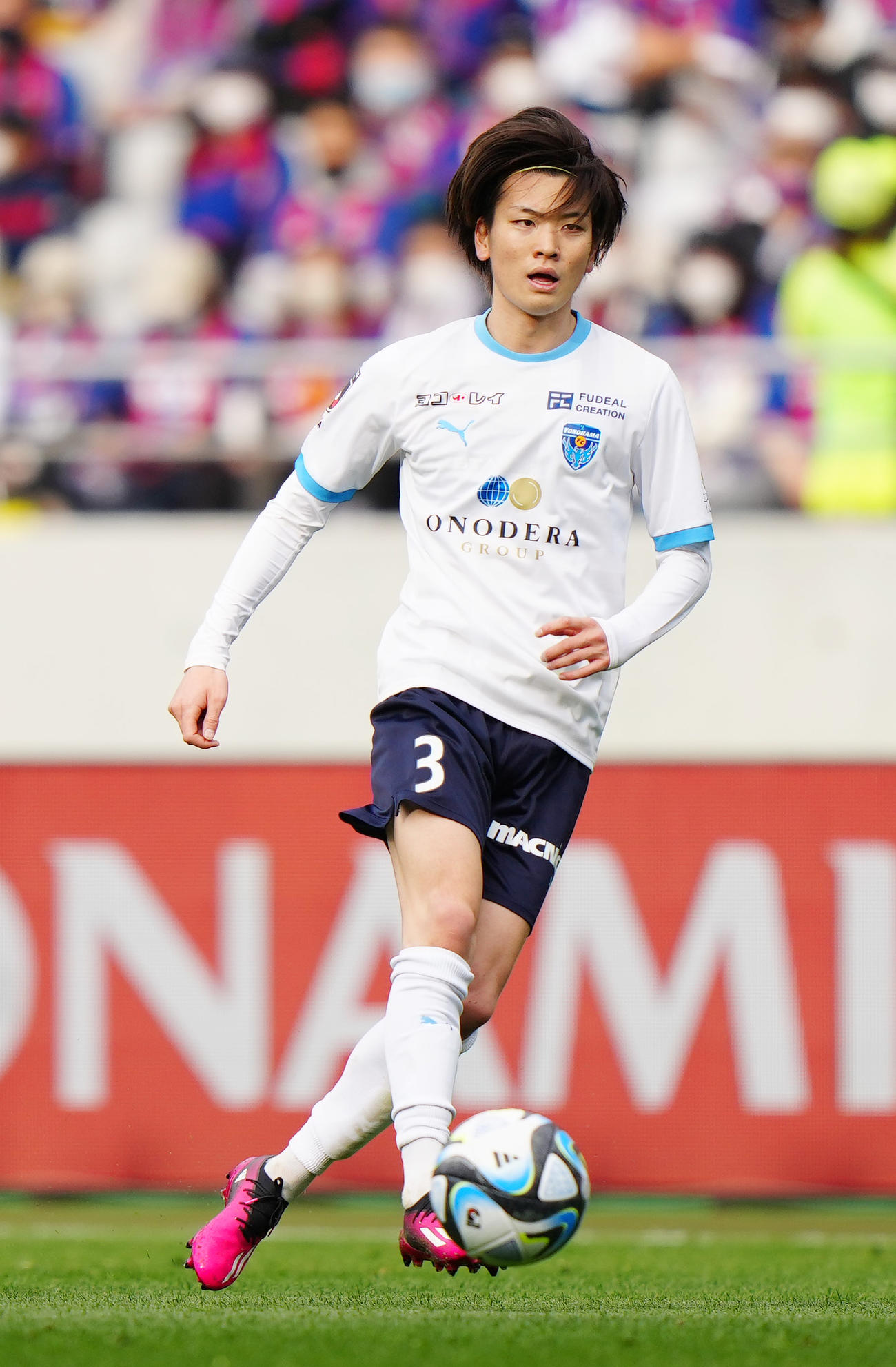 横浜FC中村拓海（2023年3月12日撮影）