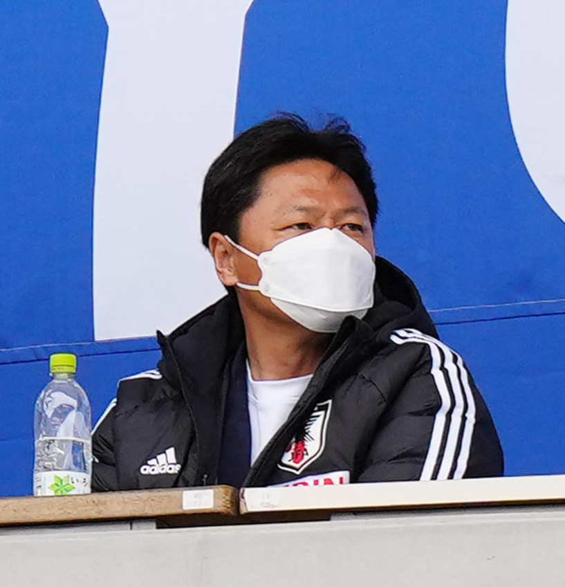 U－22日本代表大岩剛監督（2023年3月12日撮影）