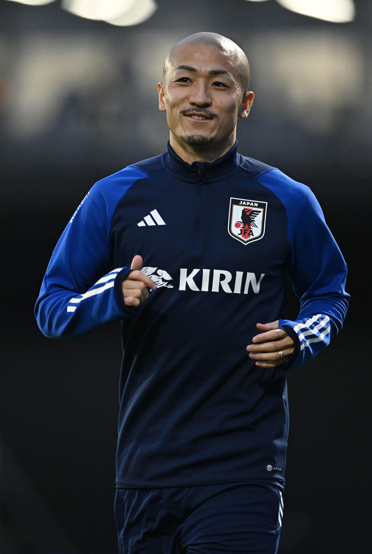 別メニューで調整する前田（撮影・滝沢徹郎）
