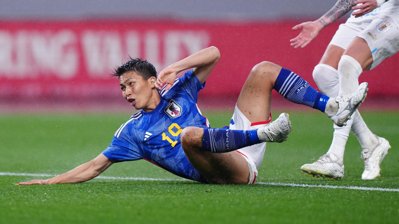 同点ゴールを決める西村（撮影・江口和貴）