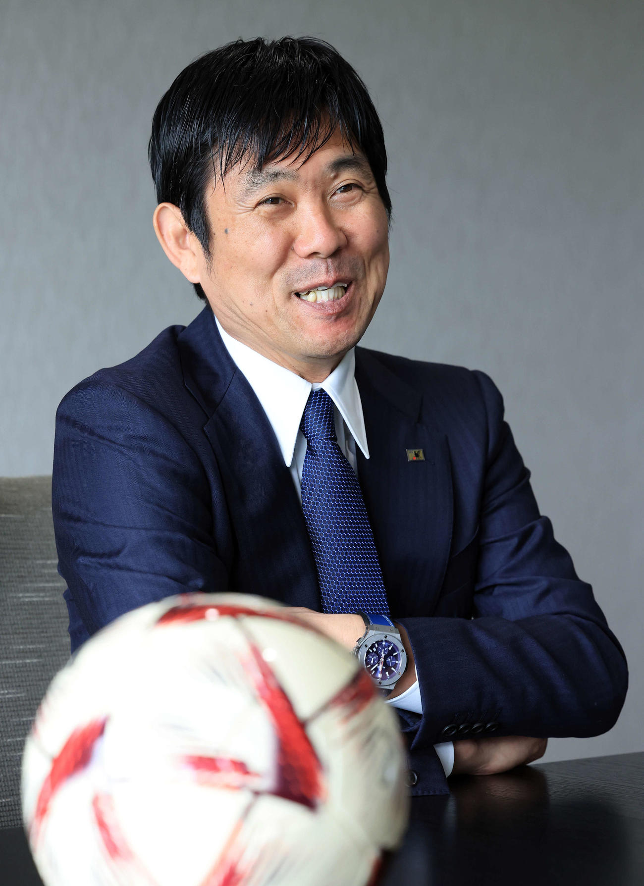 森保監督（2023年4月撮影）