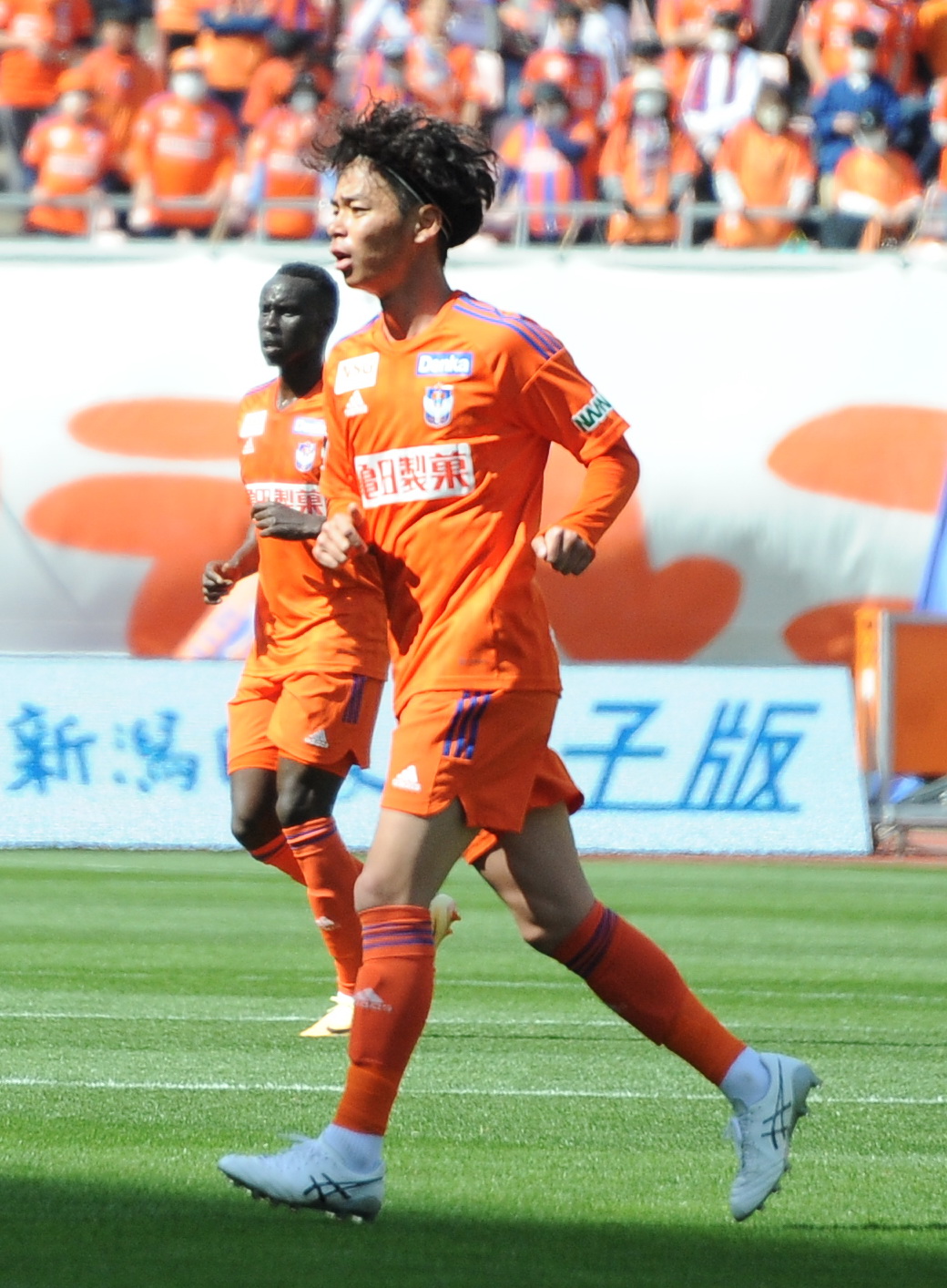 新潟MF伊藤涼太郎（2023年4月23日撮影）