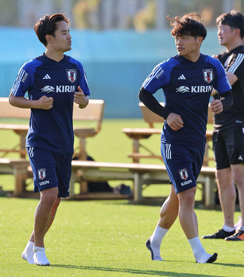 日本代表】旗手怜央、盟友三笘薫と共闘「引っ張ってもらうじゃなく対等