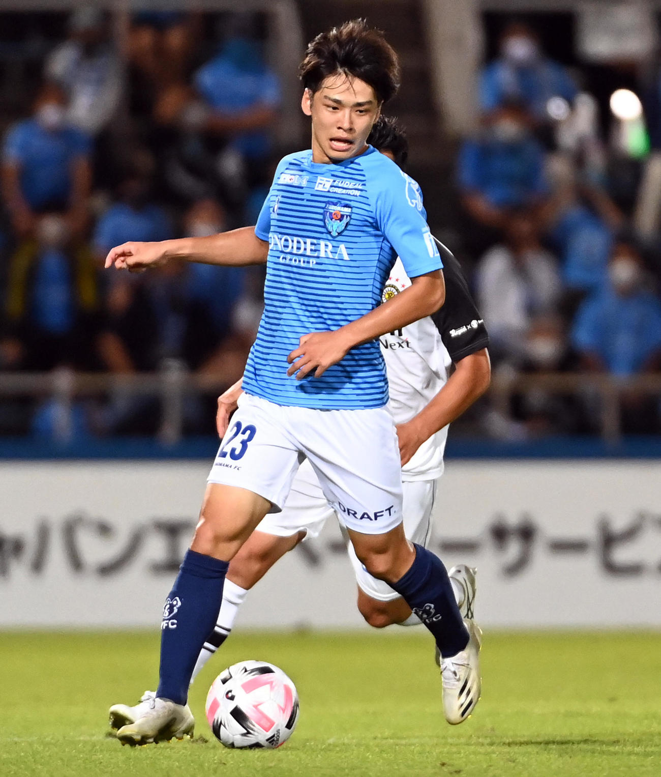 横浜FC・FW斉藤光毅（2020年10月3日撮影）