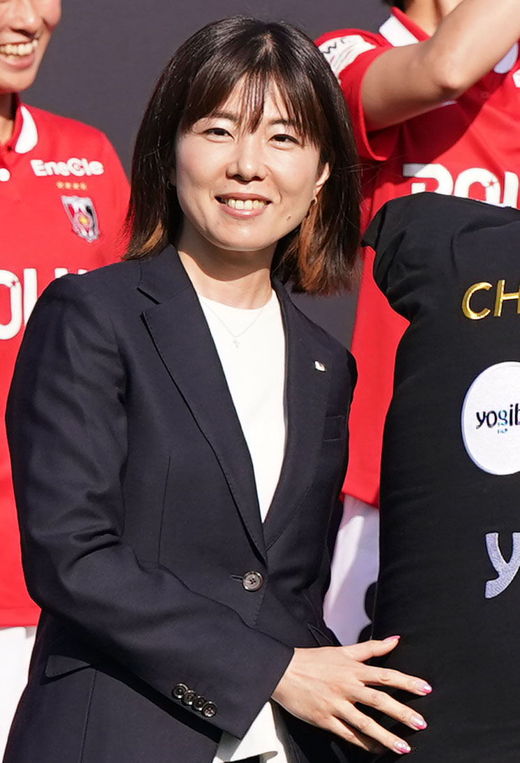 WEリーグ高田春奈チェア（2023年6月3日撮影）
