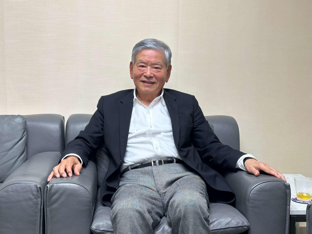 日本サッカー協会の川淵三郎相談役（2023年撮影）