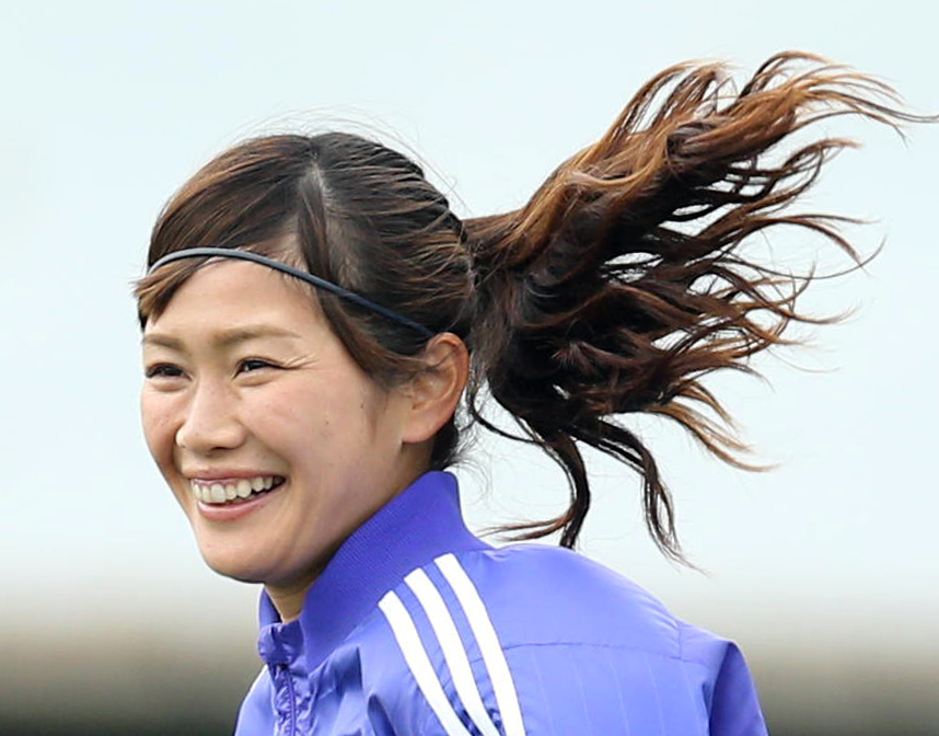 川澄奈穂美（2015年2月撮影）