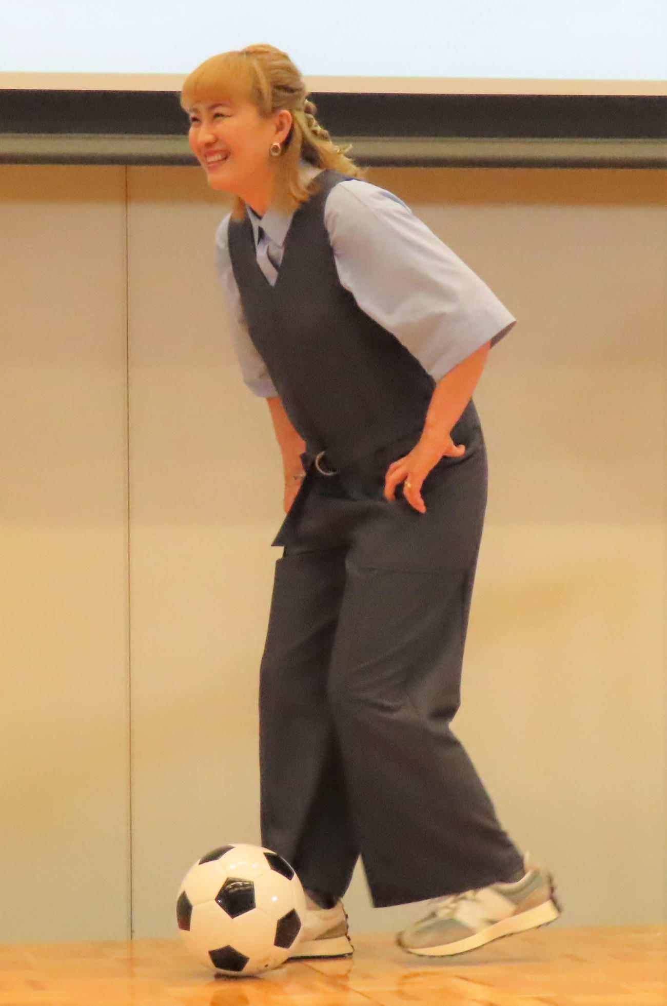 都内で行われたイベントに出席した丸山桂里奈（撮影・村山玄）