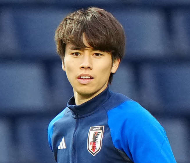 田中碧（2023年3月27日撮影）