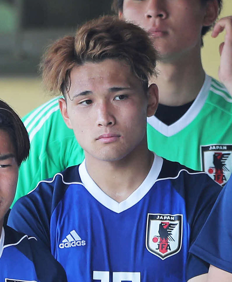 松木玖生（22年5月撮影）