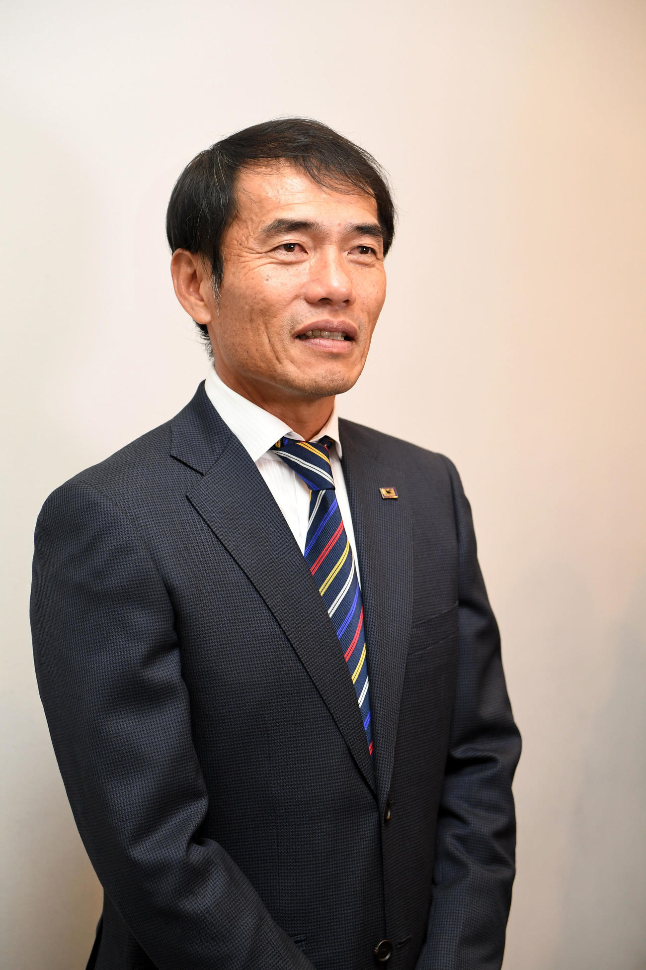 森山佳郎監督（2017年10月19日撮影）