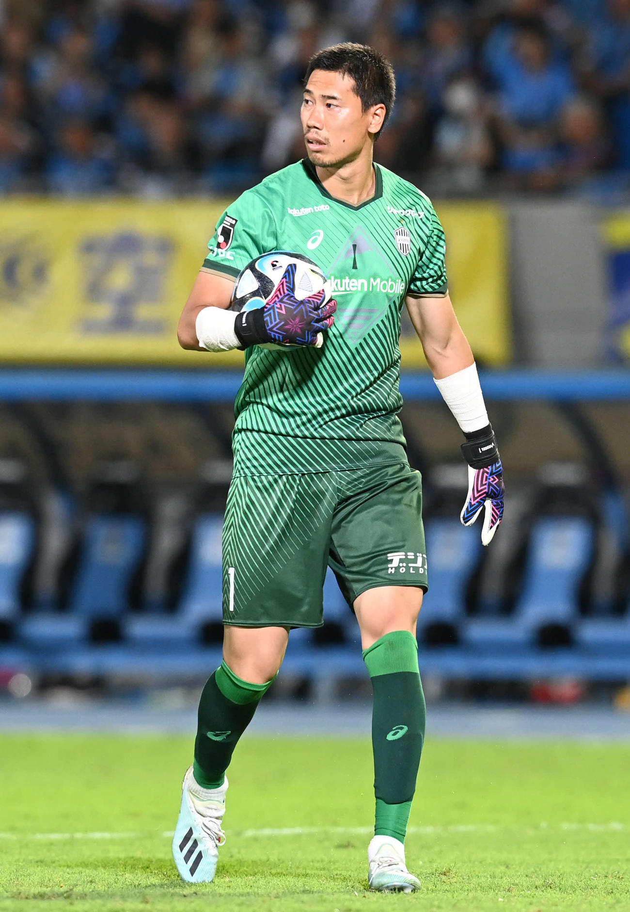 神戸GK前川黛也（2023年8月12日撮影）