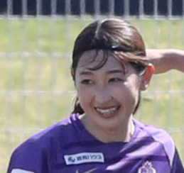 広島レジーナ中嶋淑乃（2022年5月4日撮影）