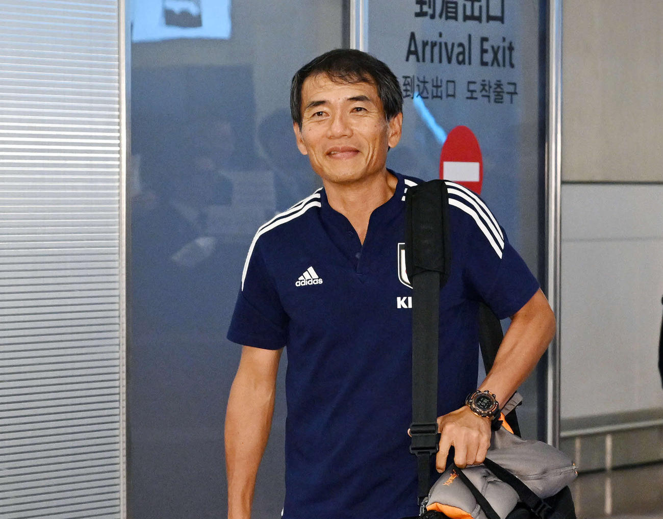 U－17森山佳郎監督（2023年7月3日撮影）