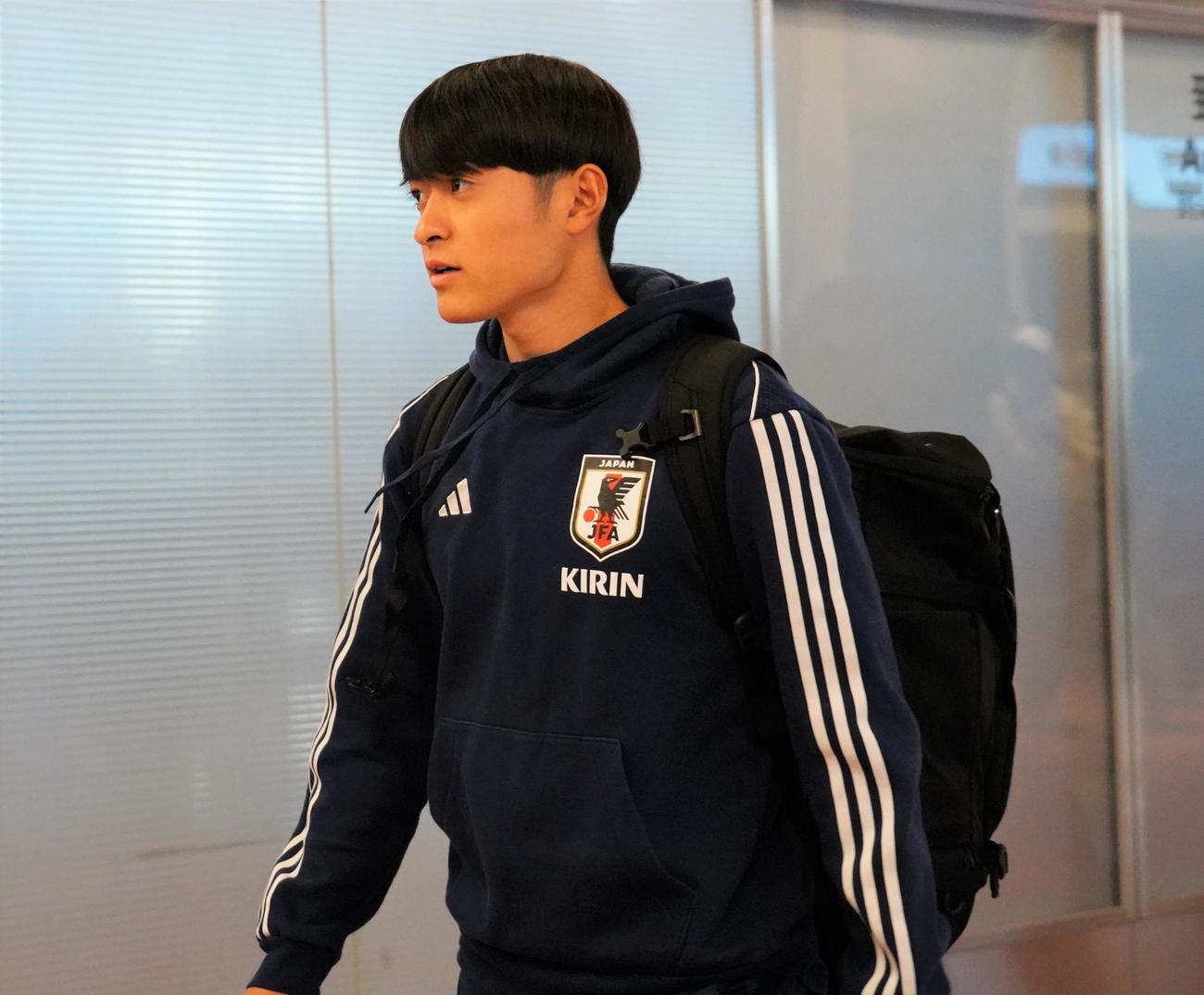 U－17W杯インドネシア大会から帰国した同日本代表FW名和田我空