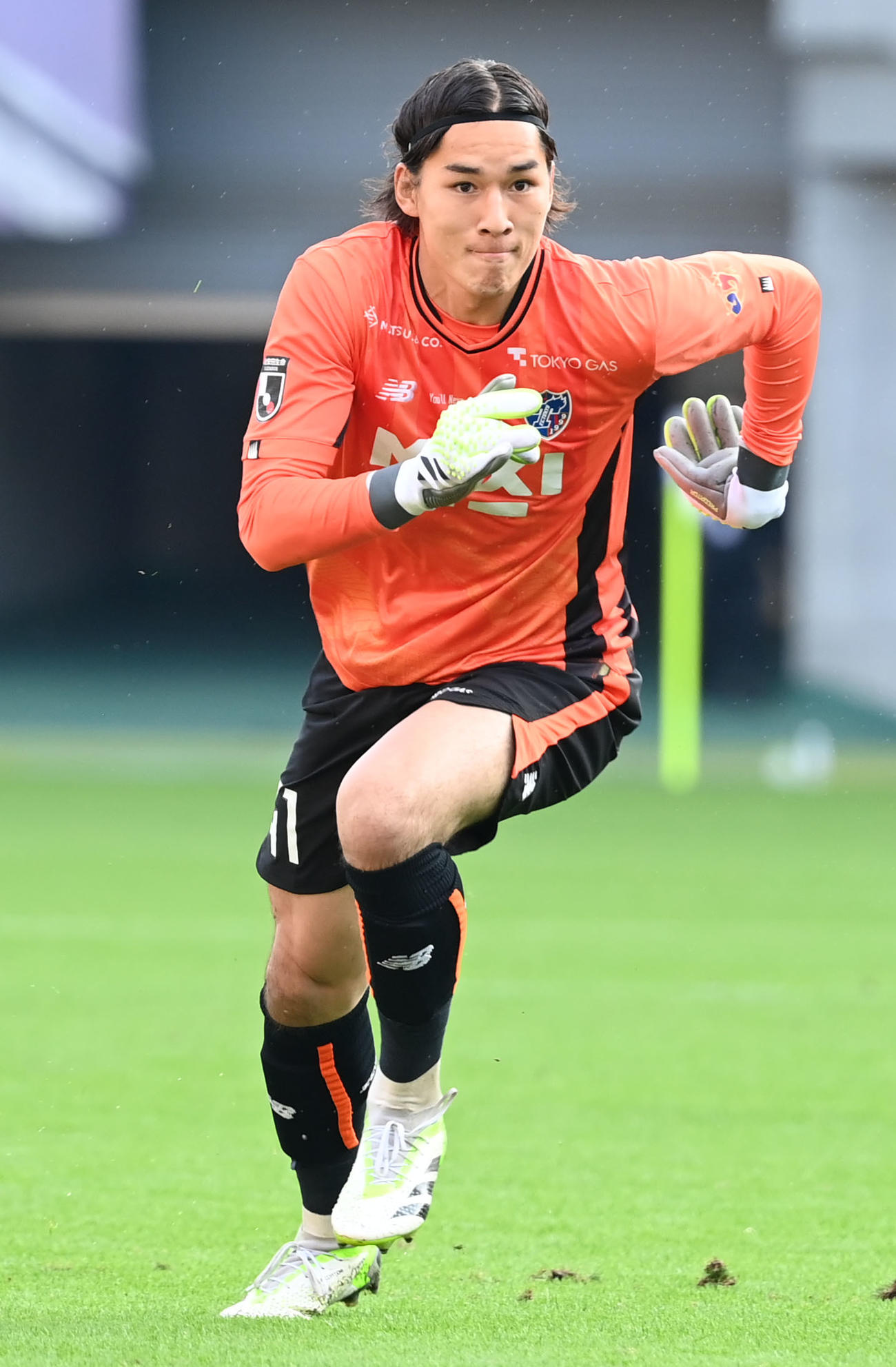 東京GK野沢大志ブランドン（2023年10月撮影）