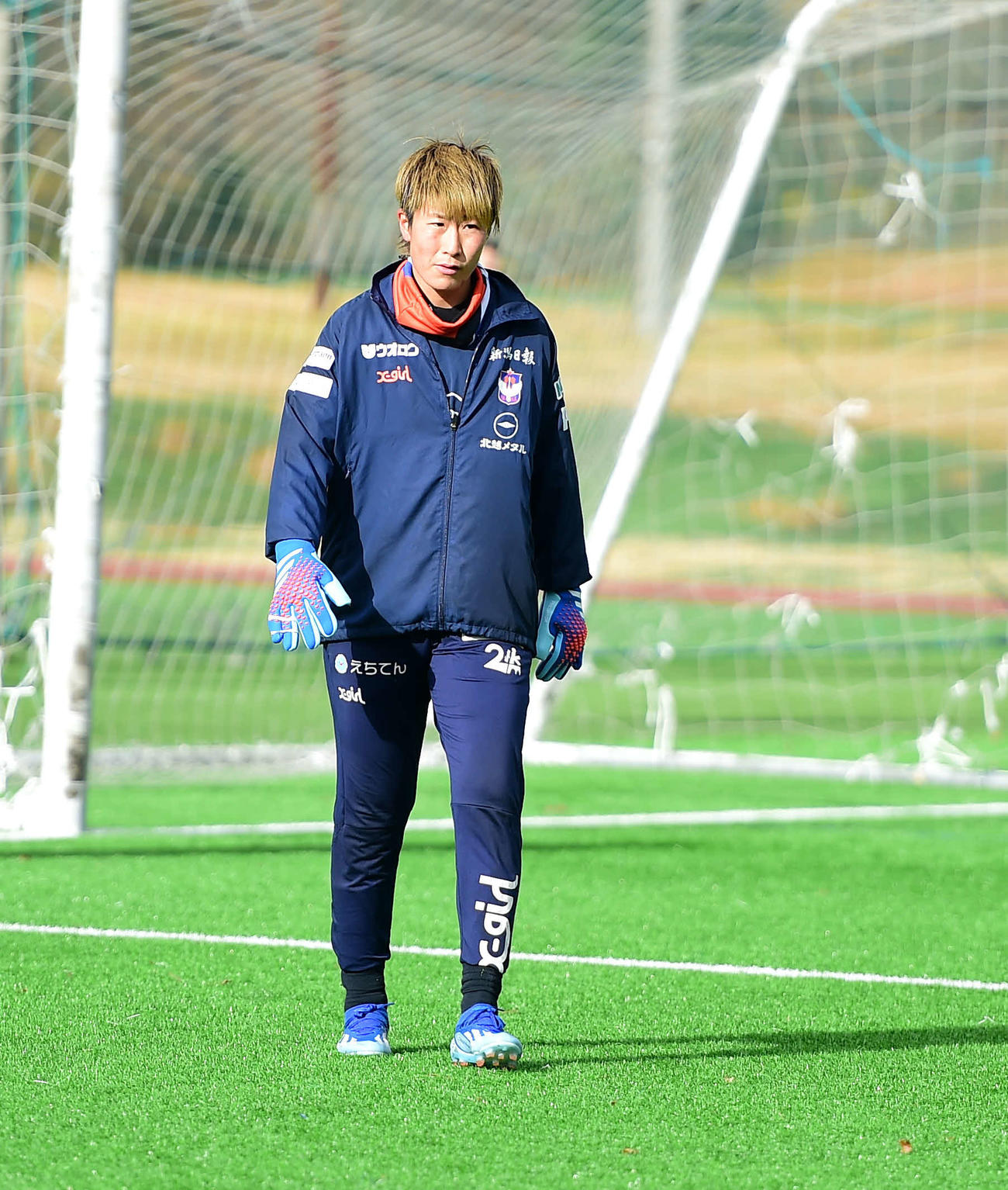 新潟レディースGK平尾知佳（2023年12月13日撮影）