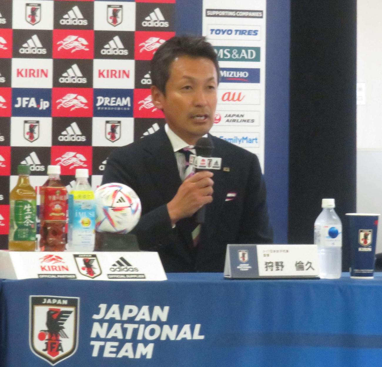 狩野倫久監督（22年9月9日撮影）