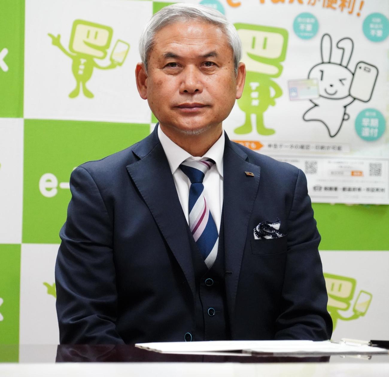 国税庁の確定申告イベントに出席した日本サッカー協会佐々木則夫女子委員長（撮影・佐藤成）