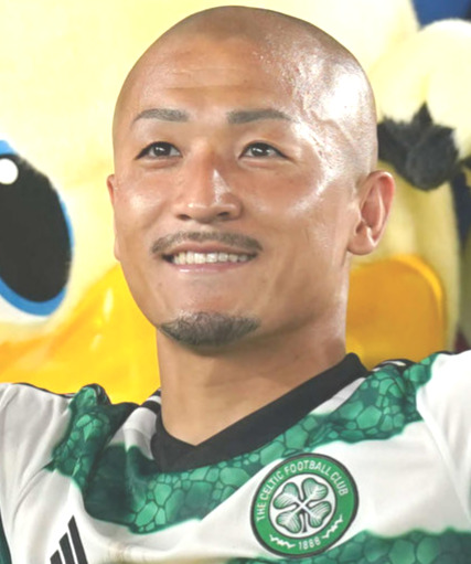セルティック前田大然（2023年7月19日撮影）
