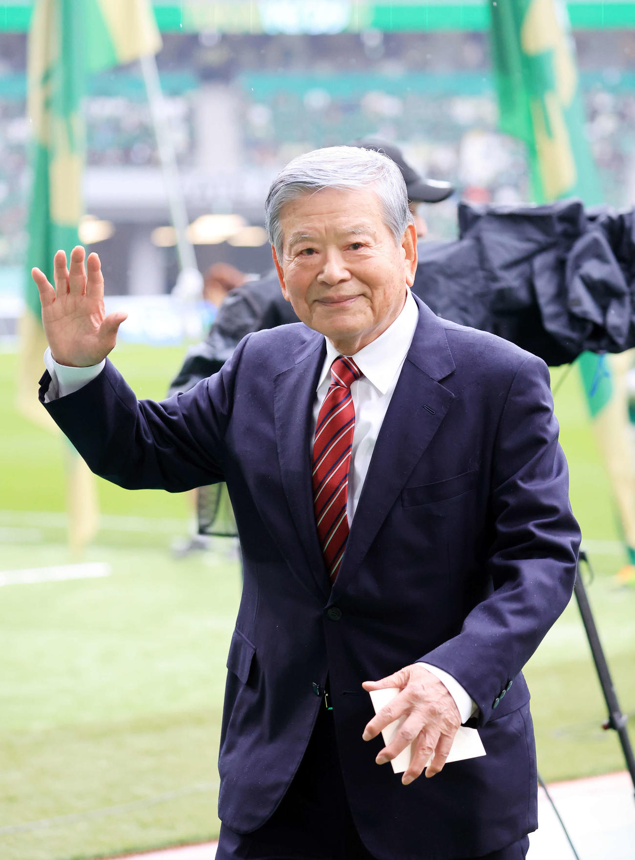 川淵三郎氏（2024年2月撮影）