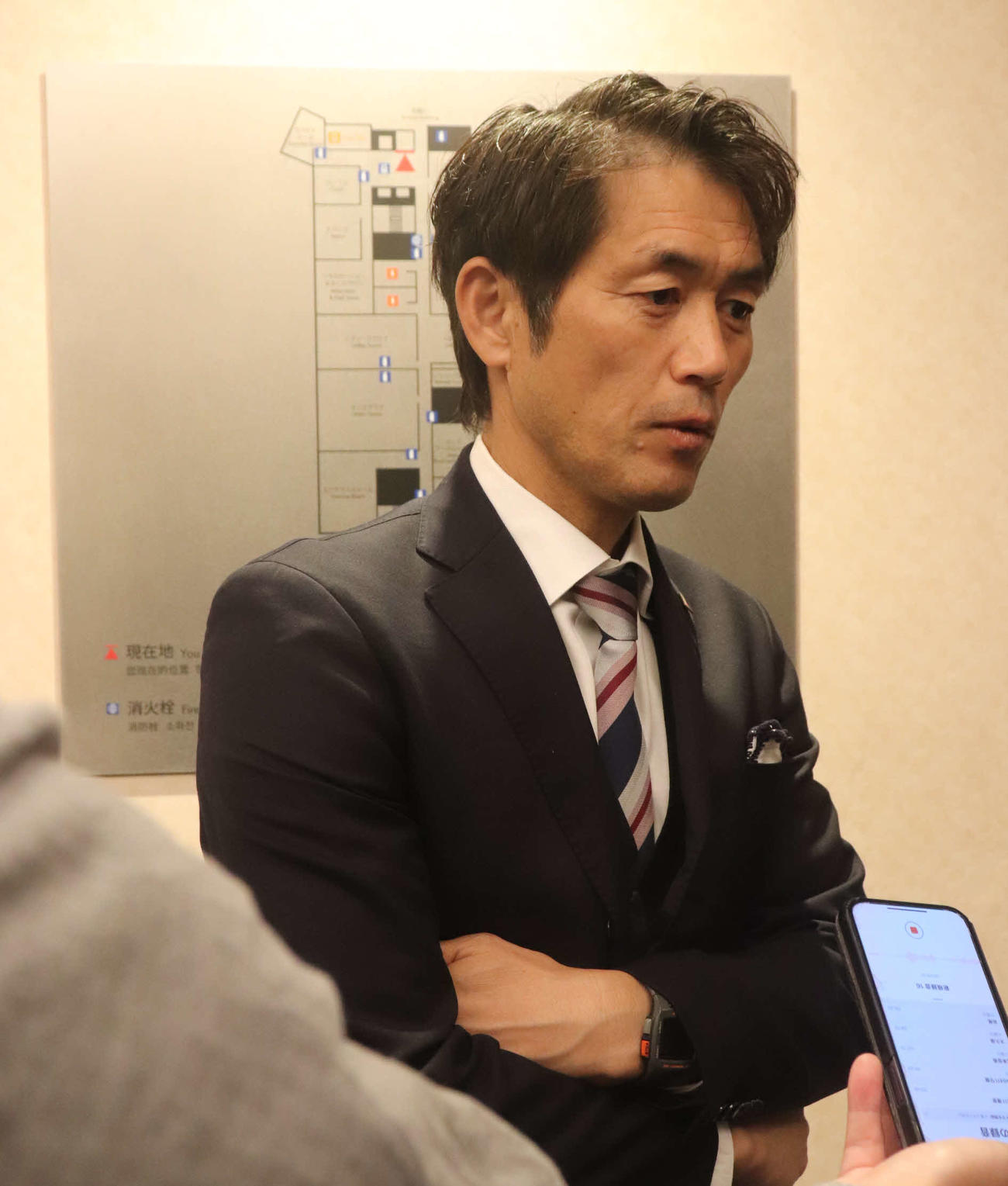 「シービリーブスカップ」から帰国したなでしこジャパンの池田太監督