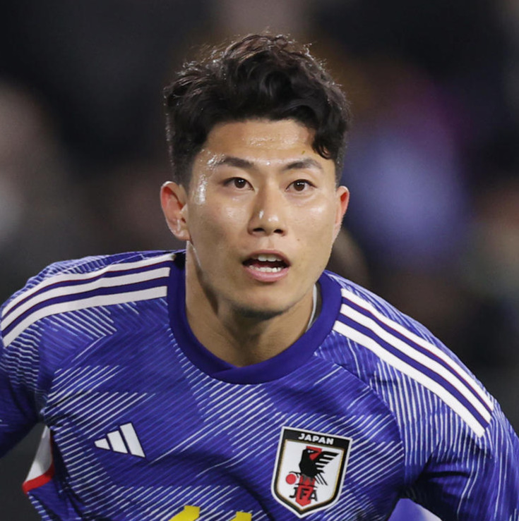 U－23日本代表の細谷真大（2024年3月22日撮影）