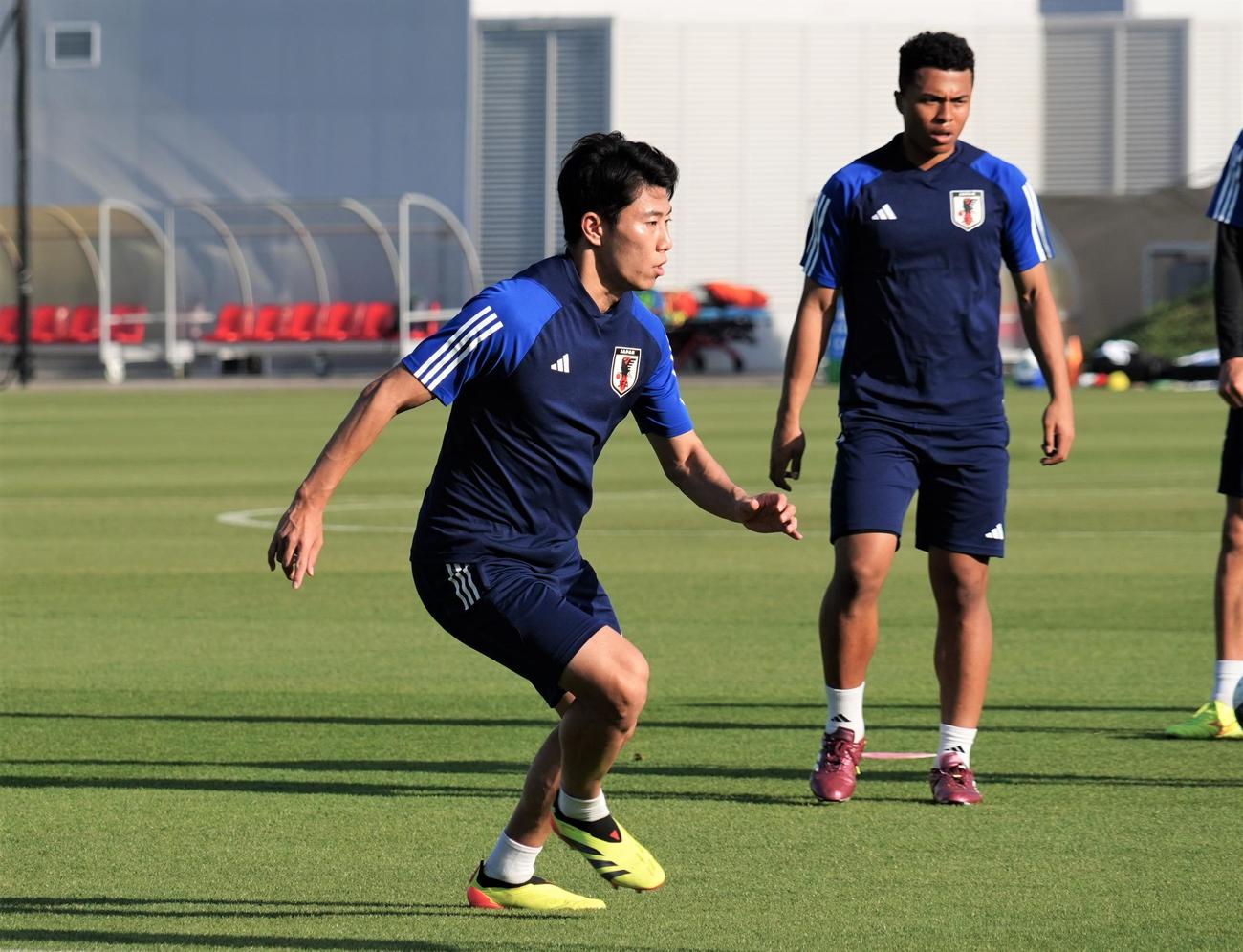 U－23日本代表FW細谷真大（2024年4月23日撮影）