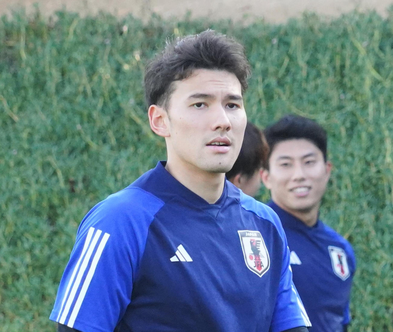U－23日本代表MF佐藤恵允（2024年4月18日撮影）